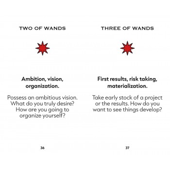 Mini Tarot Rider Waite Smith kortos Findhorn Press